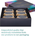Crystal Bath Bombs (6 Pack) Luxurious Aromatherapy Bath Bombs Enriched with Nourishing Bath Salts for Silky Smooth Skin & Pleasantly Scented for
