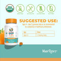 Maryruth Organics Kids Vitamin C Gummies | Supplement for Immune Support & Overall Health | Vitamin C for Kids Ages 4+ | USDA Organic | Vegan |
