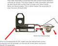 Prime-Line B 541 1 In. Sliding Screen Door Tension Spring with Concave Plastic Rollers (2 Pack)