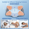 Cervical Neck Pillow for Pain Relief Sleeping, Neck Support Pillows for Sleeping with Cooling Pillowcase, Ergonomic Memory Foam Pillows, Contour