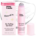 Grace & Stella under Eye Brightener Roller - Retinol & Caffeine Eye Serum for Puffiness, Dark Circles, Fine Lines & Wrinkles - Hydrating &