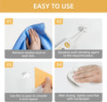 2Pcs Drywall Repair Kit Hole Repair Patch Kits Wall Spackle Repair Paste Wall Mending Agent Quick Fix Solution for Home Wall, White Repair Putty