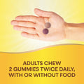 Nature'S Way Alive! Daily Calcium & Vitamin D3 Gummies, Bone Support*, Immune Support*, Strawberry and Raspberry- Lemonade Flavored, 60 Gummies
