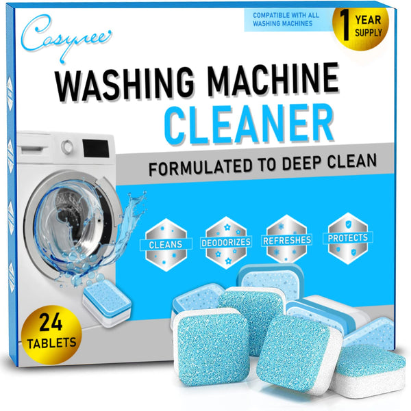 Cosynee Washing Machine Cleaner Descaler 24 Pack
