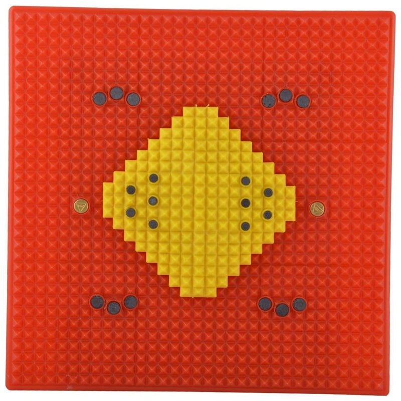 Acupressure MAT Power MAT Plate Foot Massager Board Pyramid Super MAT Magnetic Multi Colour