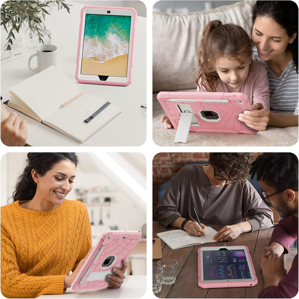 SIBEITU Ipad 9.7 Inch Case for Kids | Ipad 6Th Generation Cases with Stand | Ipad 5Th Generation Case W/Pencil Holder 2018/2017 | Slim Shockproof