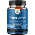 Water Away Herbal Diuretic Pills High Strength - Fluid Retention Supplement with Dandelion Leaf Extract & Green Tea for Bloating Relief for Women