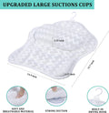 Bath Pillow, Tub Pillow for Bathtub with Strong Non-Slip Suction Cups and Comfortabl 3D Airmesh Bath Pillow for Women &Manâ¦