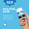 DC24 DAILY CARE Xylitol Chewing Gum with Erythritol, Aspartame Free & Sugar Free Gum for Dry Mouth, Low-Calorie, Sugarless, Assorted Flavors