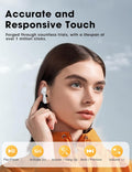 Wireless Earbuds, 2025 Ear Buds with Big Bass Stereo Sound, Lightweight Bluetooth Earbuds with 48 Hours Playtime, In-Ear Fit Earphones, IPX7,