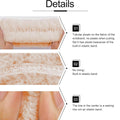 VELSCRUN 6 Pack Spa Headband, Makeup Headband, Face Wash Headbands, Skincare Headbands, Brown Sponge Hair Band Bow Tie Spa Head Band for Washing