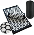 Acupressure Mat Set, Acupuncture Point Massage Pillow, Relieving Back and Neck Pain, Muscle Relaxation and Stress Reduction, Sciatica Relief,