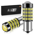 LUYED 1156 1141 LED Bulb 3400 Lumens Extremely Bright 1003 7506 BA15S P21W LED Light Bulbs for Backup Reverse Tail Turn Signal Lights,Xenon