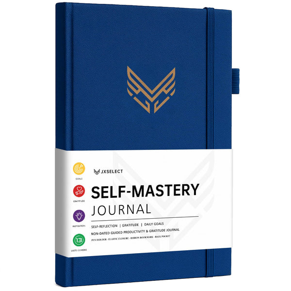 JXSELECT Self-Mastery Journal for Women - Gratitude Journal - Self Care Journal for Happiness, Mindfulness, Positivity & Reflection - the Kaizen