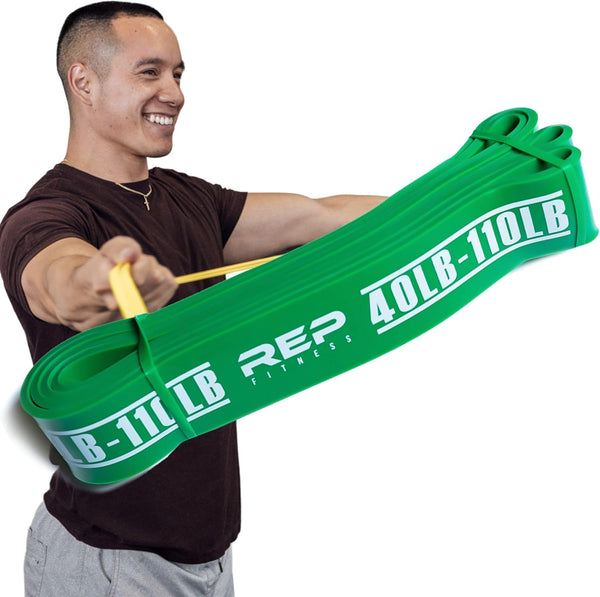 Rep Fitness Pull-Up Bands - Assisted Pullup and Resistance Stretch Bands for Strength and Conditioning, Weightlifting, Gymnastics, Mobility and