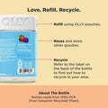 OLLY Kids Multivitamin & Probiotic Gummy, Digestive Support, Vitamins A, D, C, E, B, Zinc, Chewable Supplement, Berry Flavor, 50 Day Supply - 100