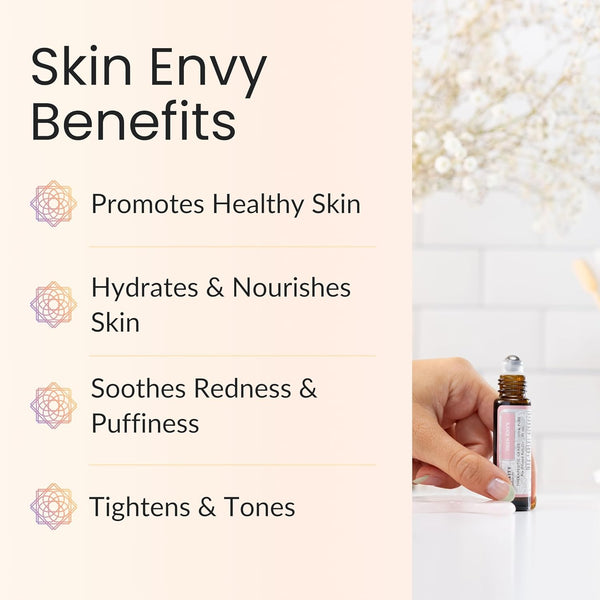 Vitality Extracts Skin Envy - Face Moisturizer Serum, Coconut Oil, Collagen, Vitamin E, Vegan, Frankincense Essential Care, Sandalwood Soothing,