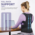 Back Brace for Women Men Posture Corrector Improve Posture Lumbar Support Shoulder Lower Upper Back Pain Relief