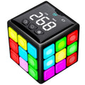 Rechargeable Game Handheld Cube - 15 Fun Brain & Memory Game with Score Screen - Christmas Easter Birthday Gifts for Boys Girls Ages 6-12+ Years