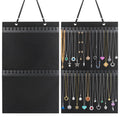 Caffox Hanging Necklaces Holder, Large Jewelry Organizer for Necklaces, Bracelets, and Ankles, Necklaces Display Storage Hanger for Wall, Closet