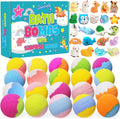 Bath Bombs for Kids with Surprise Inside, 20 Pack Kids Bath Bombs Gift Set with Toys for Girls Boys, Handmade Bubble Bath Fizzy Balls Kit for