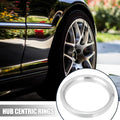 X AUTOHAUX 4Pcs OD 83.1Mm to ID 70.6Mm Aluminium Alloy Car Hub Centric Rings Wheel Bore Center Spacer
