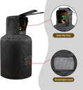 20Lb Propane Tank Cover ,Ventilated Propane Gas Can Protection Covers, Heavy Duty RV Propane Tank Cover, Propane Bottle Storage Bag, Waterproof &