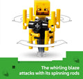 LEGO Minecraft the Nether Lava Battle Toy and Playset - Building Minecraft Toy for Kids, Ages 6+ - Alex, Wither Skeleton, Blaze and Strider