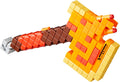Nerf Minecraft Firebrand, Dart Blasting Axe, 6 Nerf Elite Foam Darts, Design Inspired by Minecraft Axe in the Game, Pull down Priming, Minecraft Toys