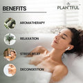 Plantful™ Organic Handmade Bath Bombs for Women, 12 Gift Sets, Large, Shea Butter Moisturizing, Essential Oils, Bubble Bath for Kids, Perfect
