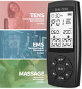 TENS Unit Muscle Stimulator for Pain Relief Therapy, 22 Modes EMS TENS Machine, Electronic Muscle Relaxer for Shoulder Pain Relief, Back Pain,
