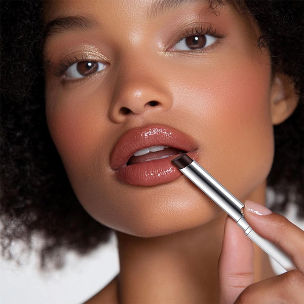 2PCS Honey Lipstick Tinted Lip Balm - Sheer Hydrating Lipstick for All Skin Tones - Moisturizing Lip Color, Nourishing Lip Balm with a Hint of