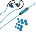 Jlab Fit 2.0 Bluetooth Enabled Wireless Sports Earbuds, Bluetooth 4.1, 10Mm Titanium Drivers, 6 Hour Battery Life, IP55 Sweatproof, Flexible
