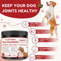 Glucosamine for Dogs, Joint Supplement for Dogs with Chondroitin, MSM, Omega-3, Turmeric and Vitamins for Pain Relief, Dog Joint Supplement with