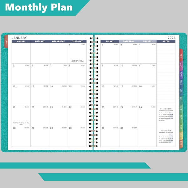 2025-2026 Weekly Appointment Book & Planner - Large 2025-2026 Daily Hourly Planner, JUL 2025 - JUN 2026, 8.5" X 11", Appointment Book with
