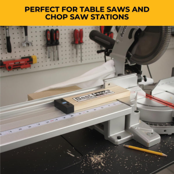 Fastcap Peel & Stick Standard/Metric Measuring Tape - Perfect for Professionals and Home Improvement - Ideal for Layout & Cutting Stations - 16