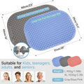 Silicone Foot Massager Mat, Large Reflexology Mat for Feet Relaxation, Portable Foot Acupressure Mat with Dual-Side Usage, Foldable Standing Desk