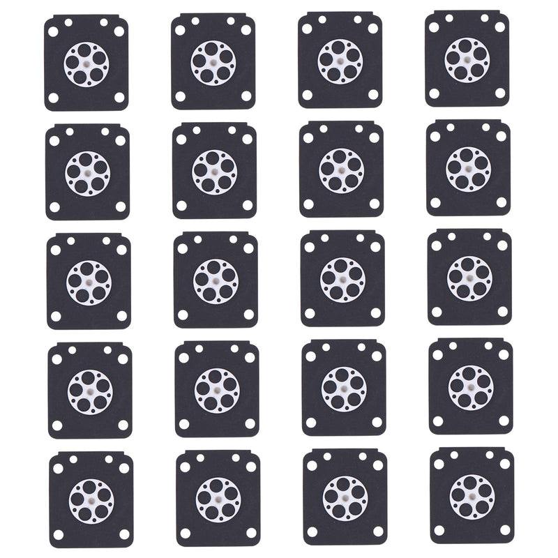 Applianpar Metering Diaphragm Gasket Assembly A015019 for Zama C1M-W26 C1M-W26C C1M-W47 C1M-EL35 C1M-FR1 C1U-K39A C1Q-K73 Carburetor Repair Kits