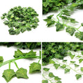Comtelek 252 FT Artificial Ivy 36 Pack Ivy Vine Garland Ivy Leaves Greenery Garlands Clip Hanging Fake Leaf Plants Faux Green Flowers Decor Home