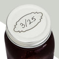 Juvale 300 Piece Dissolvable Labels for Food Storage Containers and Mason Jars, Stickers in 8 Designs for Labeling Kitchen and Pantry Canning Jar