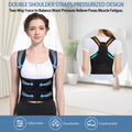 Back Brace Posture Corrector for Women and Men,Adjustable Full Back Brace and Shoulder Straightener,For Back Pain Relief,Hunchback