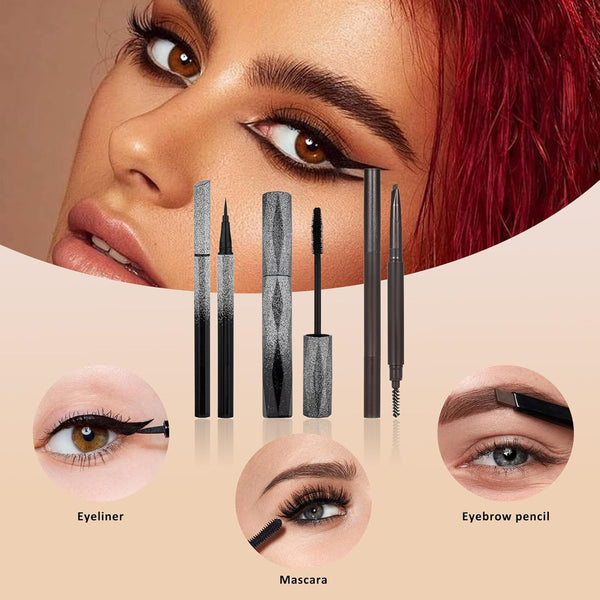 All in One Makeup Kit for Women Full Kit, Includes Eyeshadow,Foundation,Eyeliner,Mascara,Eyebrow Pencil,Contour Stick, Makeup Brush, Makeup