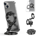 Dual Magnetic Phone Holder Compatiable with Magsafe for Iphone 16 15 14 13 12 Pro Max plus Series, 1/4" Screw Tripod Mount, Gym Magnetic Phone