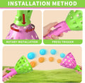 Pop Pass Catch Ball Game Set â 4 Launchers, 20 Balls, Toss and Catch Outdoor Toys for Kids Ages 3-8, Indoor Yard Beach Pool Game, Party Favor for