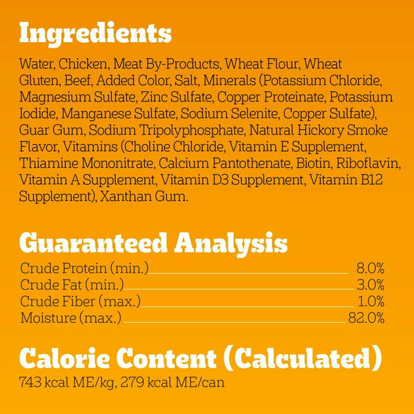 Pedigree Choice Cuts in Gravy Adult Canned Soft Wet Dog Food with Beef, 13.2 Oz. Cans (12 Count, Pack of 1)