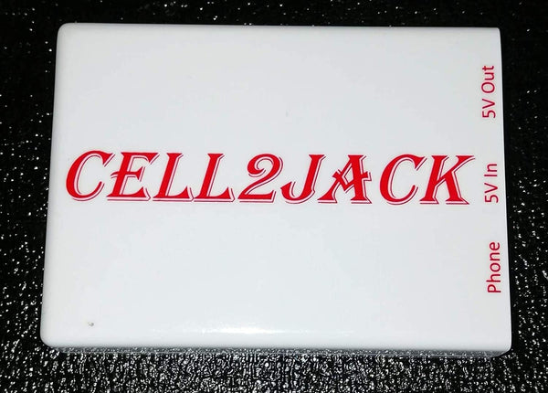 CELL2JACK - Cellphone to Home Phone Adapter, Make and Receive Cell Phone Call on Your Landline Phone Free - Cell Phone to Landline Dock - Cell to