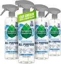 Seventh Generation All Purpose Cleaner, Biodegradable Formula, Free & Clear, 23 Oz (Pack of 4)