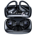 Wireless Earbuds Bluetooth Headphones 48Hrs Play Back Sports Earphones with LED Display Built in Mic Deep Bass Stereo in Ear Waterproof Headset