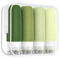 Travel Bottles for Toiletries, Tsa Approved 3Oz Portable Travel Bottles, BPA Free Leak Proof Squeezable Silicone Travel Size Containers, Travel