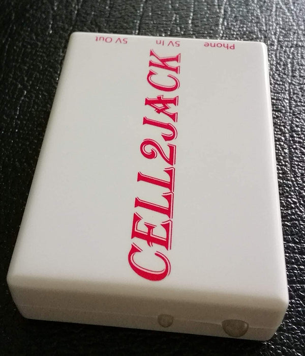 CELL2JACK - Cellphone to Home Phone Adapter, Make and Receive Cell Phone Call on Your Landline Phone Free - Cell Phone to Landline Dock - Cell to